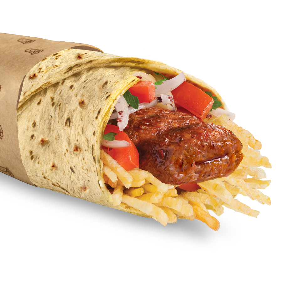 Acılı Kebap Dürümle