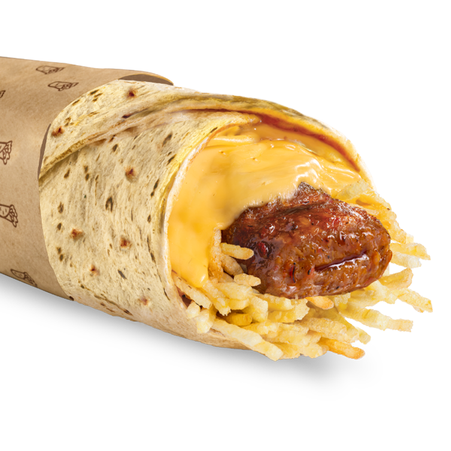 Cheddarlı Kebap Dürümle